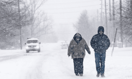 Winter Storm In USA